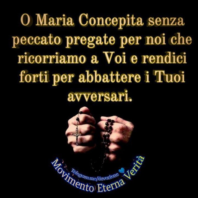 immagine profilo del channel telegram di ️ 💠 Movimento Eterna Verità 💠 M. E. V. 💠