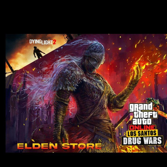 immagine profilo del group telegram di Elden Store (Elden Ring, Dead island2,Dyin light 2 Gta 5 online,Tiny Tina's Wonderlands)