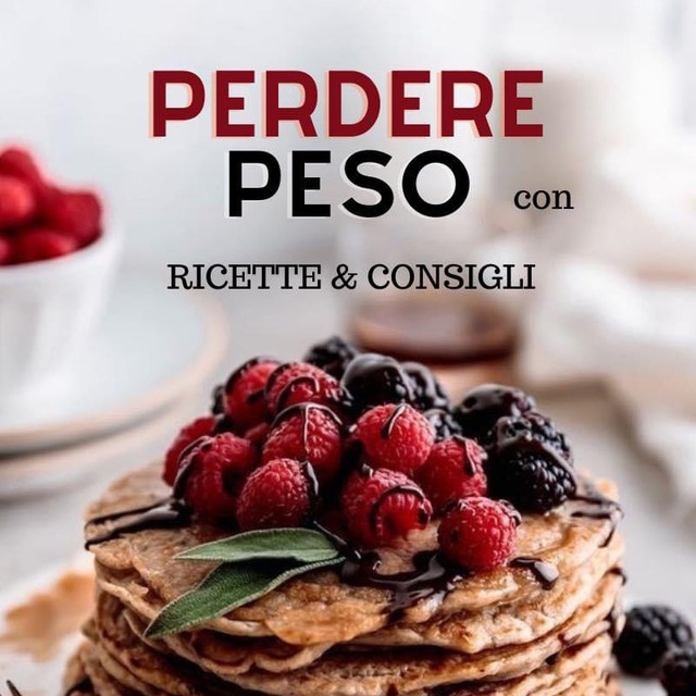 immagine profilo del channel telegram di Perdere peso con consigli e ricette