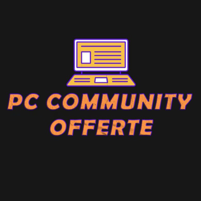 immagine profilo del channel telegram di PC COMMUNITY Offerte 🇮🇹