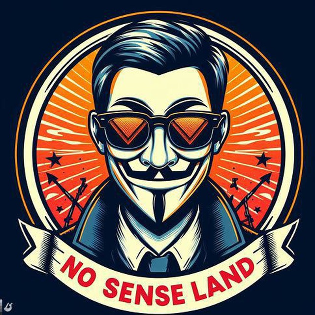 immagine profilo del group telegram di NO•SENSE•LAND
